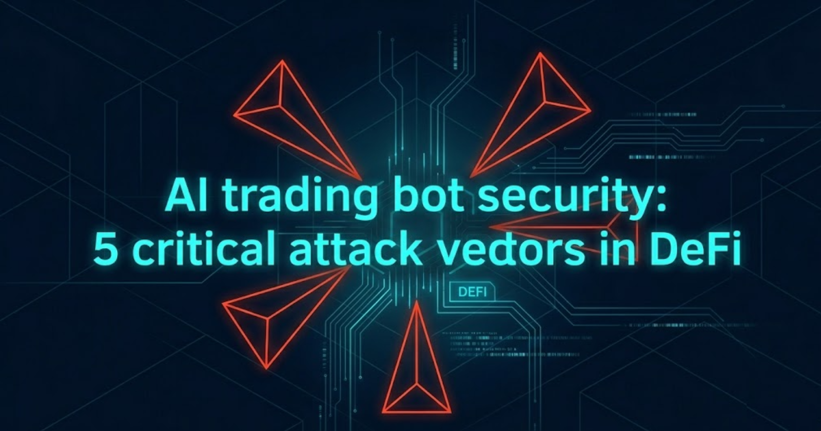 AI trading bot security: 5 critical attack vectors in DeFi